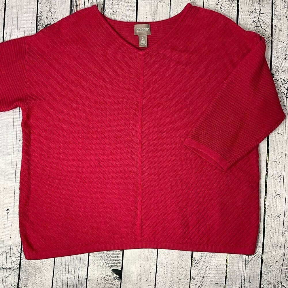 CHICO’S Cashmere Blend Sweater